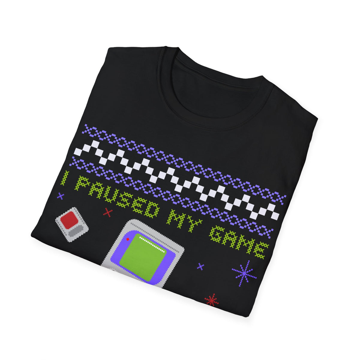 Retro Gamer Unisex T-Shirt - 'I Paused My Game to Be Here'