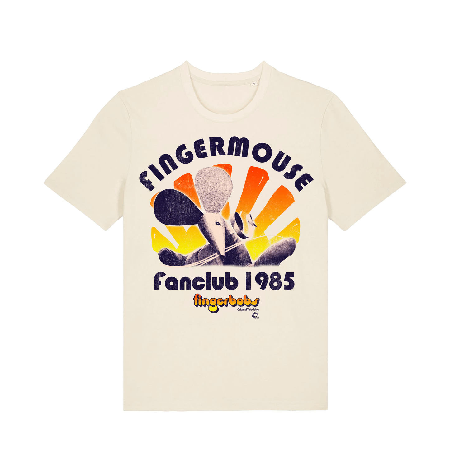 Natural Raw Printed T-shirt Front