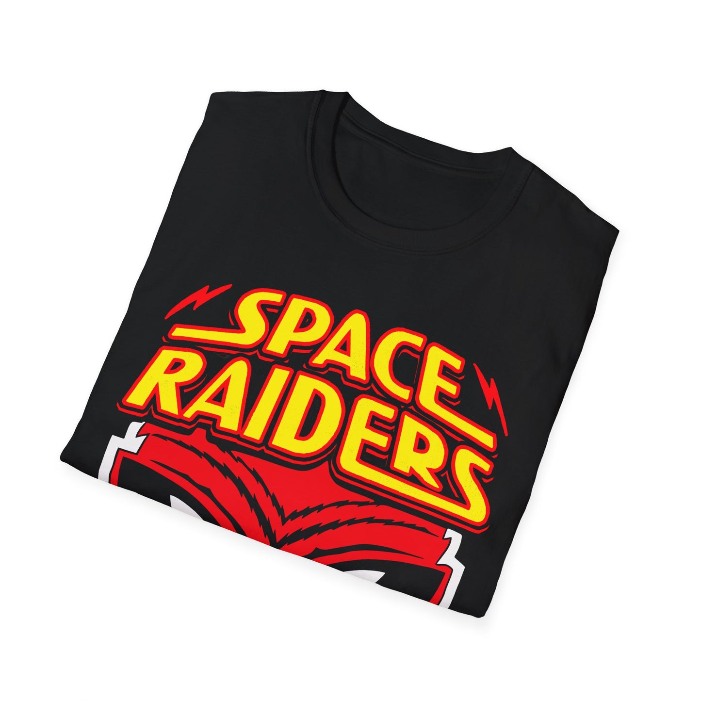 Retro Red Alien Unisex T-Shirt - Space Raiders Design