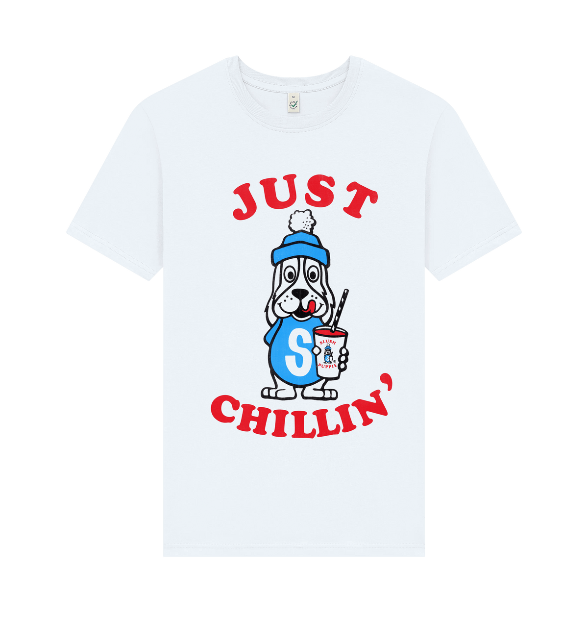 White Printed T-shirt Front