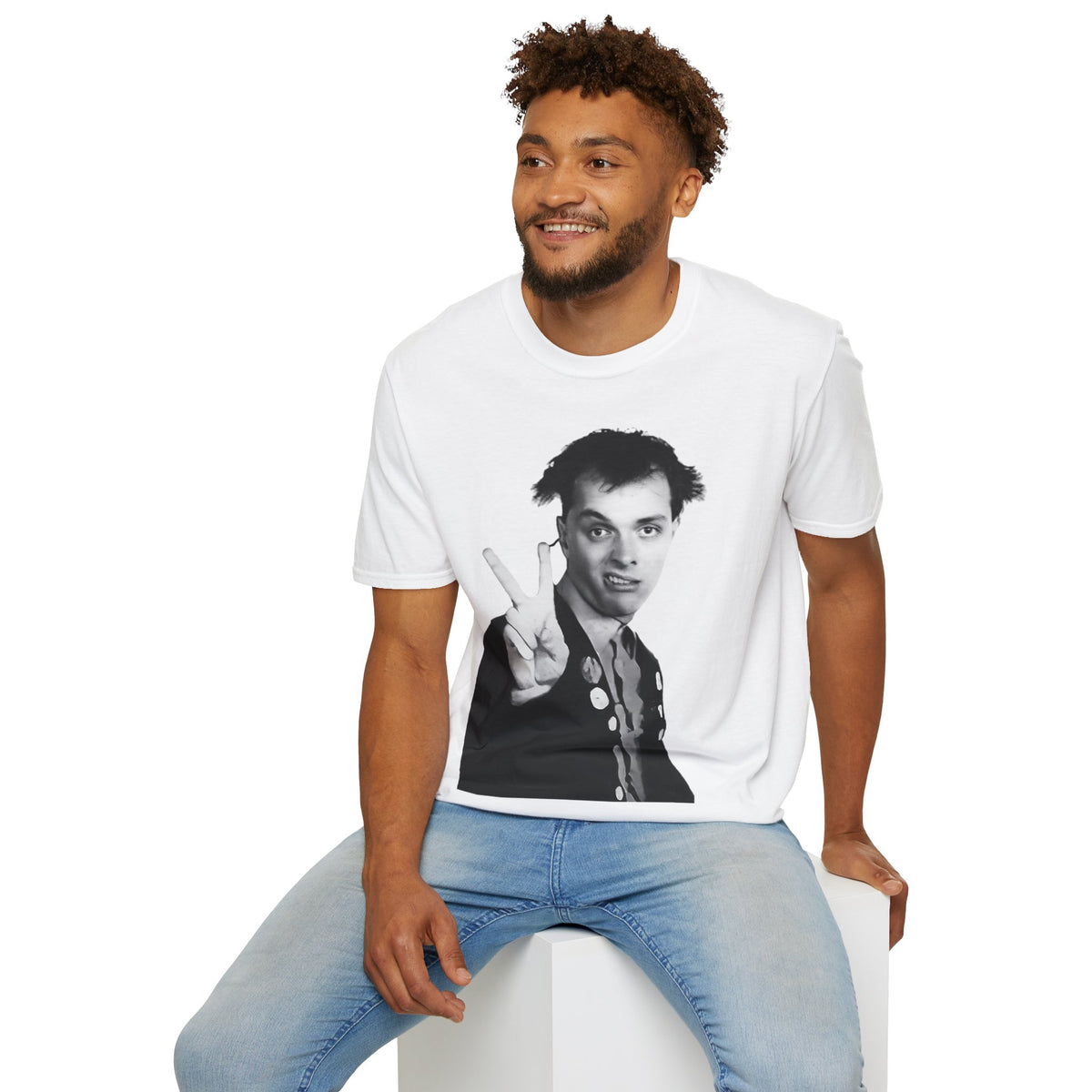 Retro 80s Inspired T-Shirt - The Young Ones Rick