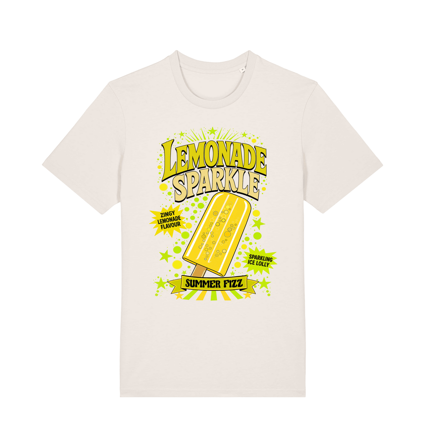 Vintage White Printed T-shirt Front