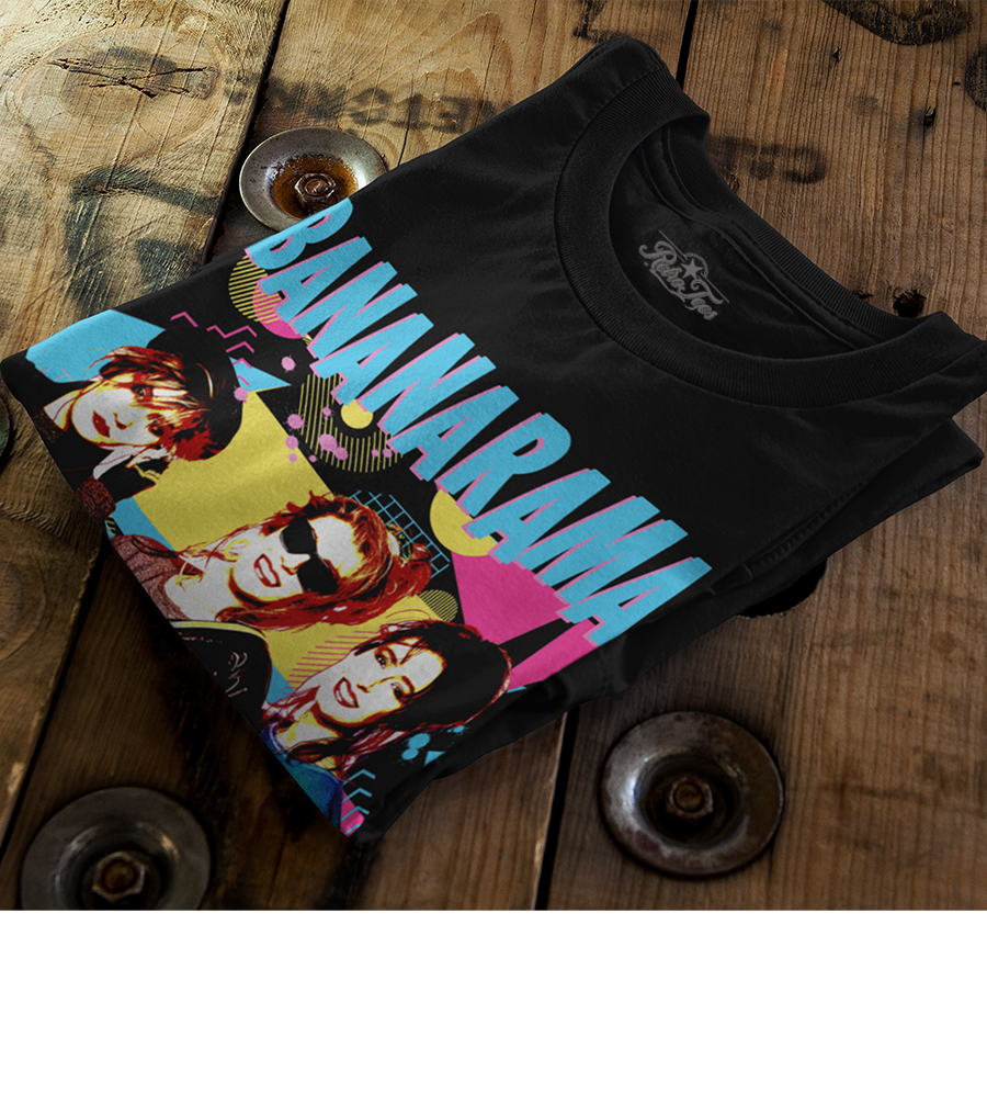 Retro 80's Girl Band Music T-Shirt Unisex