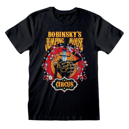 Coraline - Bobinsky's Jumping Mouse Black T-Shirt