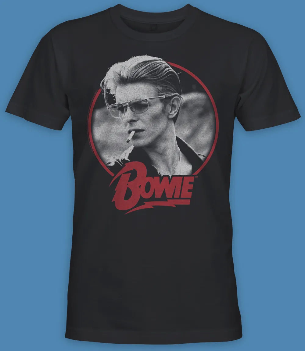 David Bowie Smoking Hot T-Shirt Men's – Retro Tees Clothing