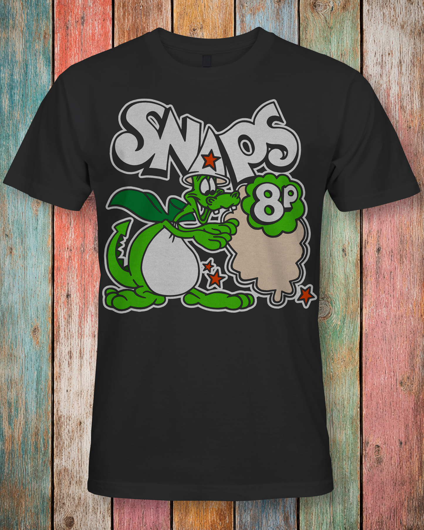 Dragon Snaps Unisex T-Shirt | 80s Retro Snacks Graphic Tee