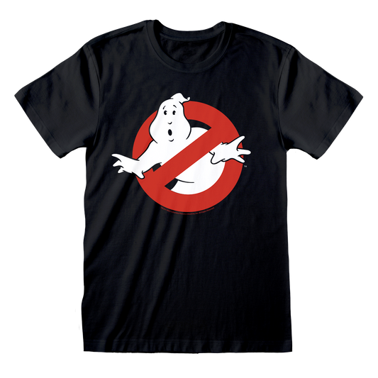 Ghostbusters - Logo Black T-Shirt