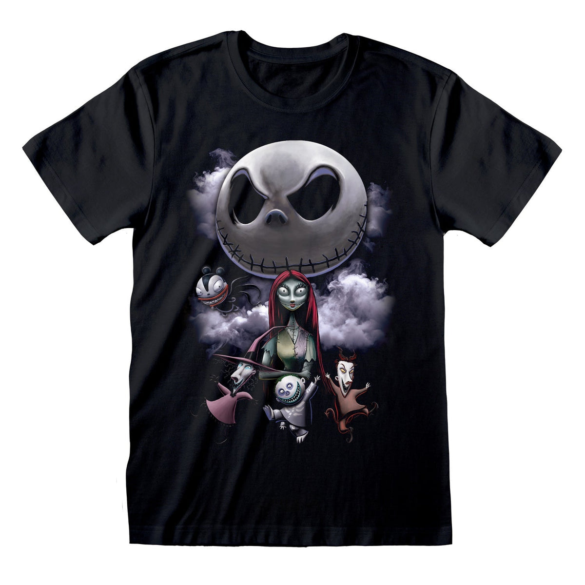 Nightmare Before Christmas, The - Dark Montage Black T-Shirt