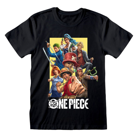 One Piece - Full Cast Black T-Shirt