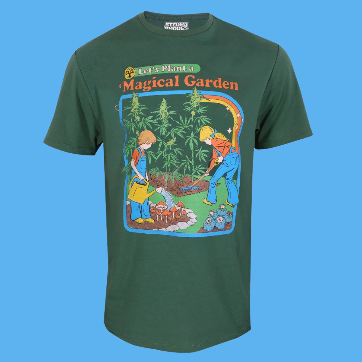 Steven Rhodes Magical Garden T-Shirt – Retro Tees Clothing