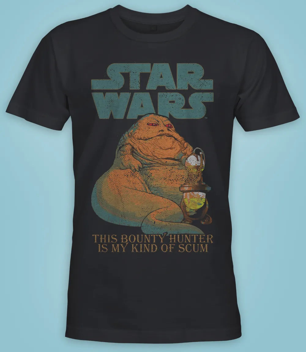 Star Wars Retro Jabba My Kind Of Scum Men's T-Shirt – Retro Tees