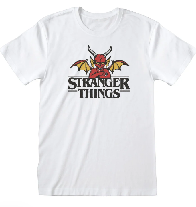 Stranger Things - Demon White T-Shirt