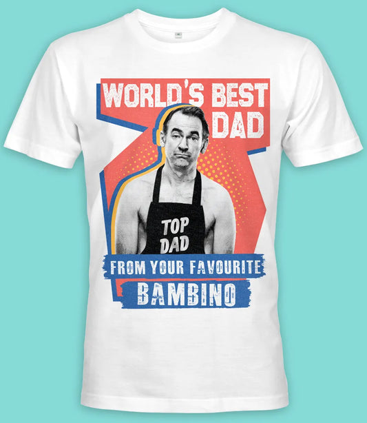 Official Friday Night Dinner T-shirt - Worlds Best Dad From Bambino