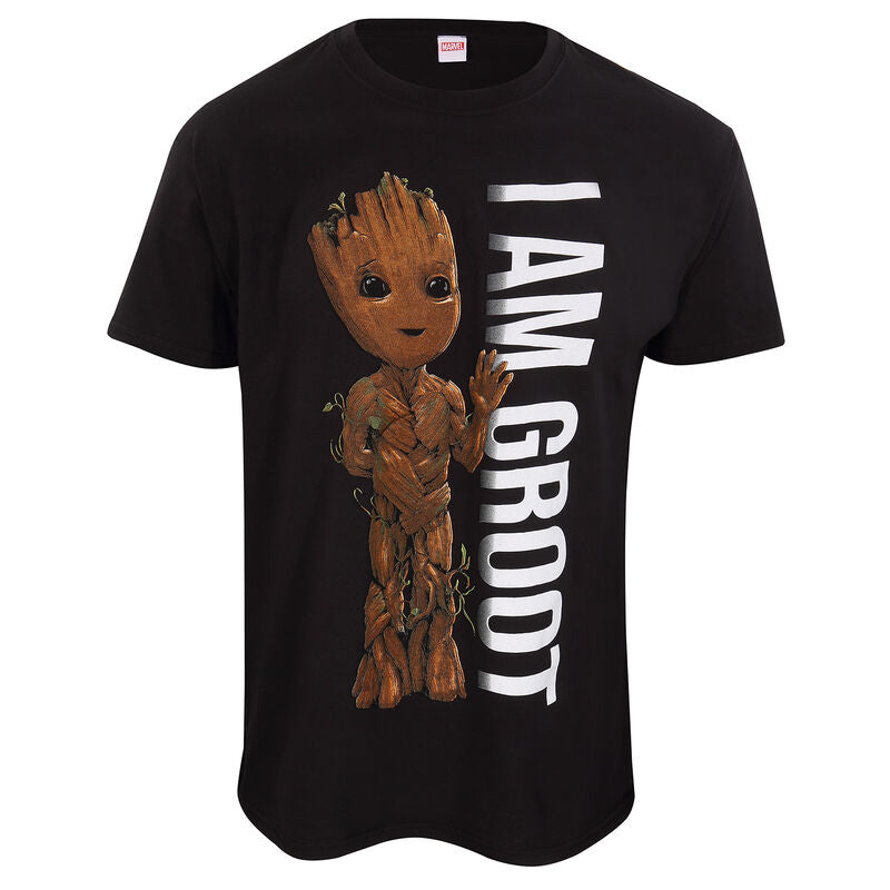 Marvel I Am Groot - I Am Groot Black T-Shirt