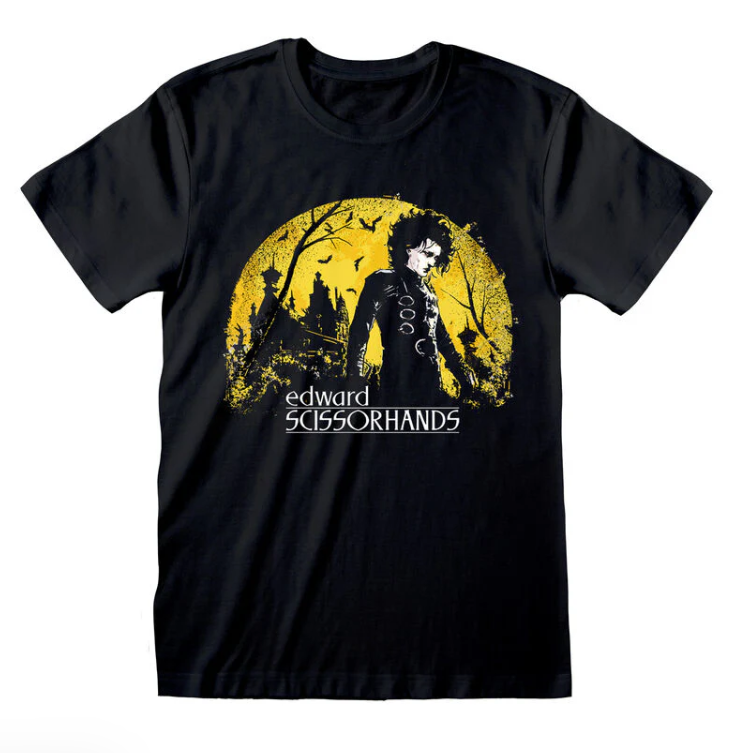 EDWARD SCISSORHANDS - MOONLIGHT - T-SHIRT – Retro Tees Clothing