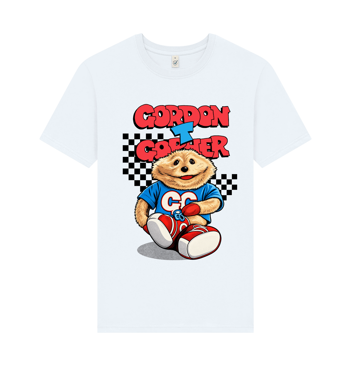 White Printed T-shirt Front