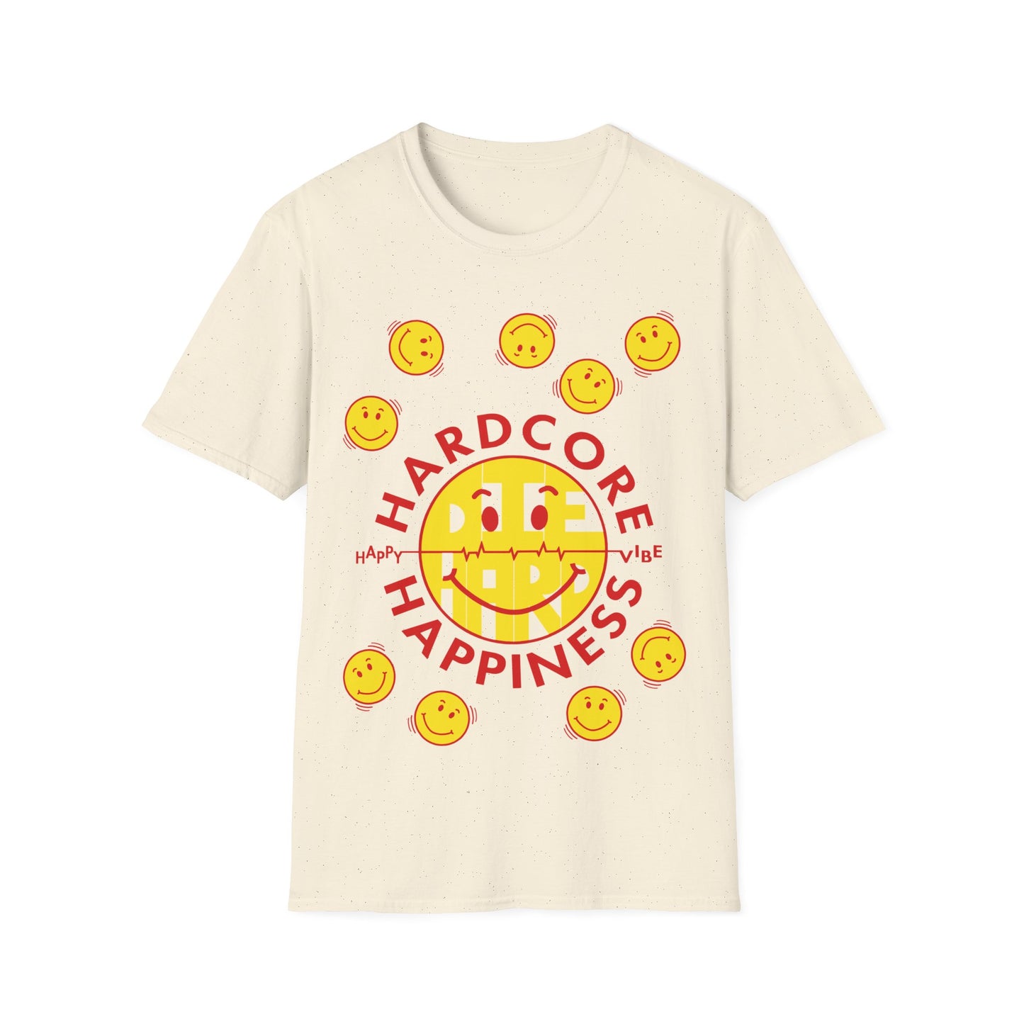 Retro 90s Raver Hardcore Happiness Unisex T-Shirt