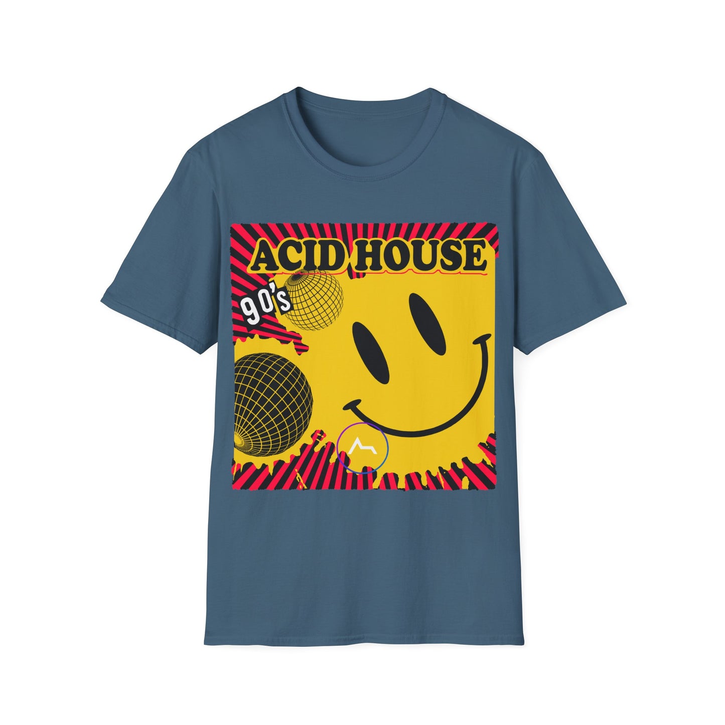 90s Acid House Smiley T-Shirt