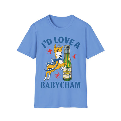 Retro 80s Babycham T-Shirt - I'd Rather Have A Babycham Top