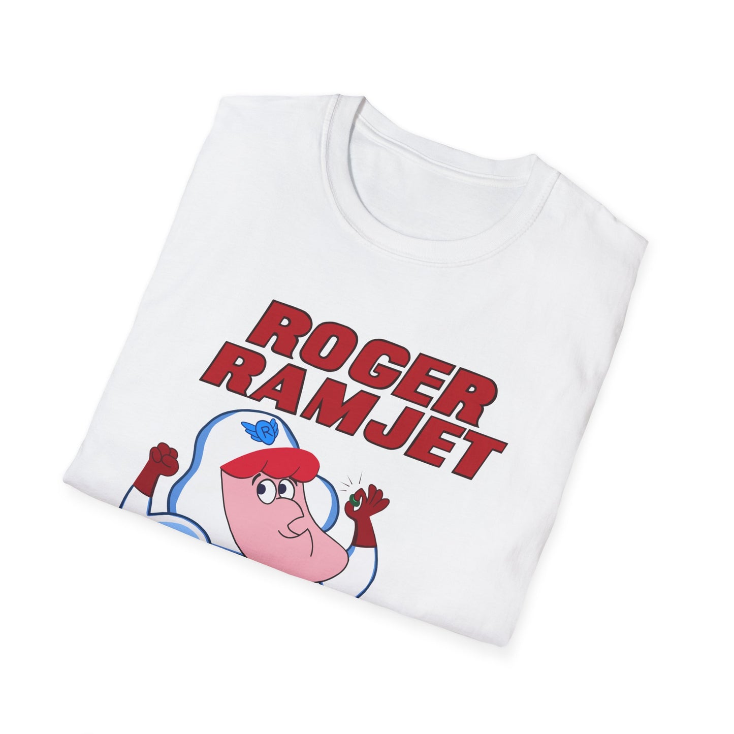 Retro Roger Ramjet Hero T-Shirt - Nostalgic Cartoon Top - Retro Tees