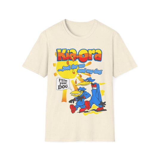 Retro Kia Ora Unisex T-Shirt, I'll Be Your Dog  Medium