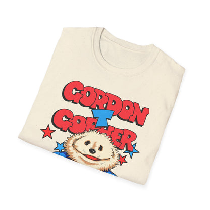 Gordon The Gopher Unisex Softstyle T-Shirt 80s Retro Tee, Unisex Graphic T-Shirt, Vintage TV Show Shirt, Gordon The Gopher Tee