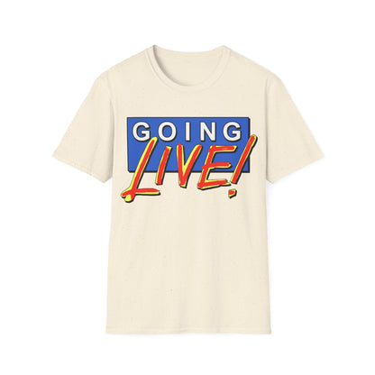 Going Live Unisex T-Shirt,  Retro TV Classic