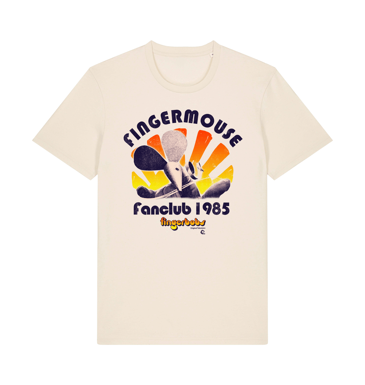 Natural Raw Printed T-shirt Front
