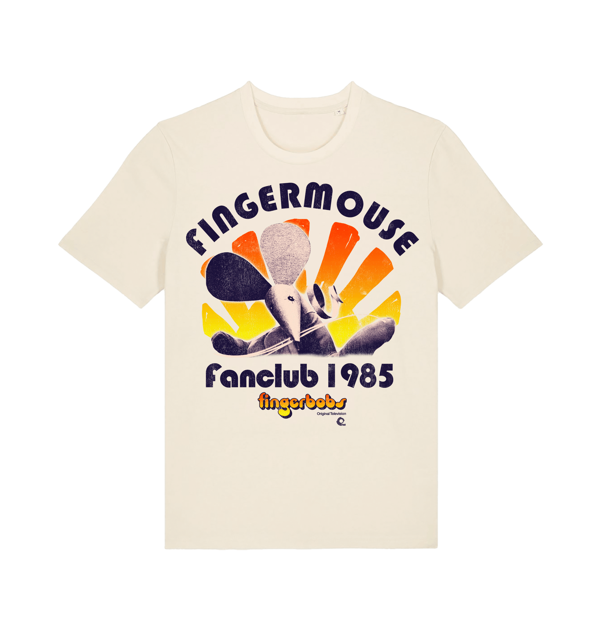 Natural Raw Printed T-shirt Front
