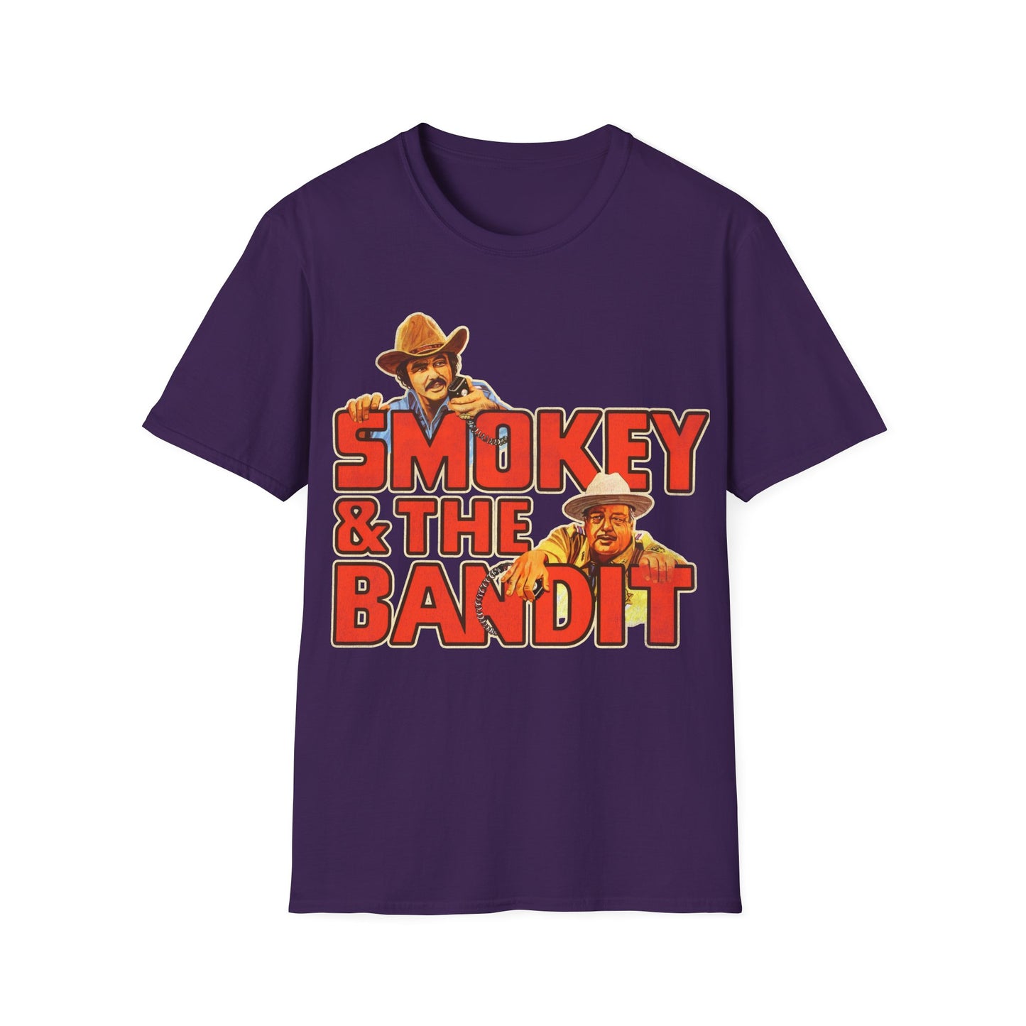 Smokey & The Bandit Unisex Softstyle T-Shirt - Retro Movie Tee
