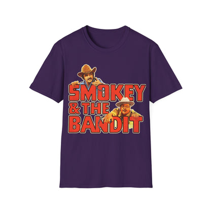 Smokey & The Bandit Unisex Softstyle T-Shirt - Retro Movie Tee