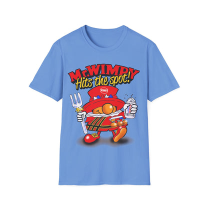 Retro Wimpy Graphic T-Shirt - Fast Food Burger and Fries Lover Unisex Tee