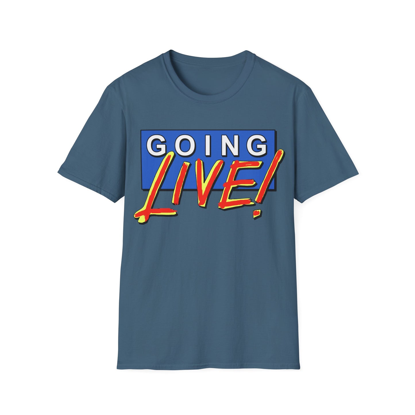 Going Live Unisex T-Shirt,  Retro TV Classic