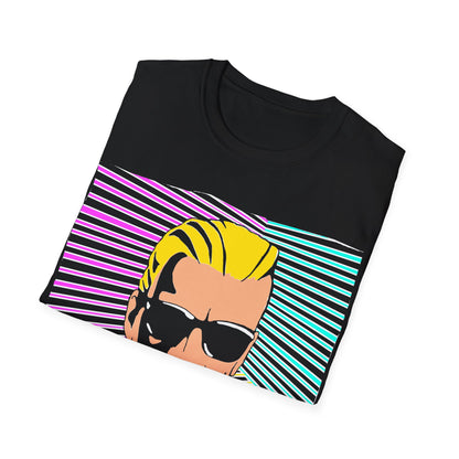 Max Headroom Retro Pop Art T-Shirt | 80s TV Inspired