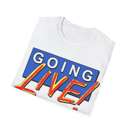 Going Live Unisex T-Shirt,  Retro TV Classic
