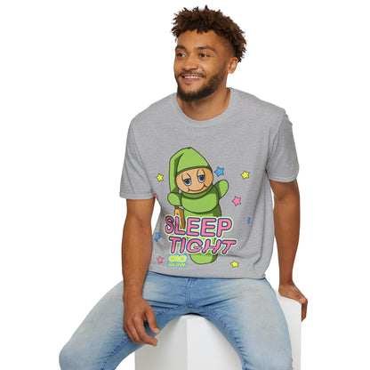 Retro Sleep Tight Glow Worm Unisex T-Shirt