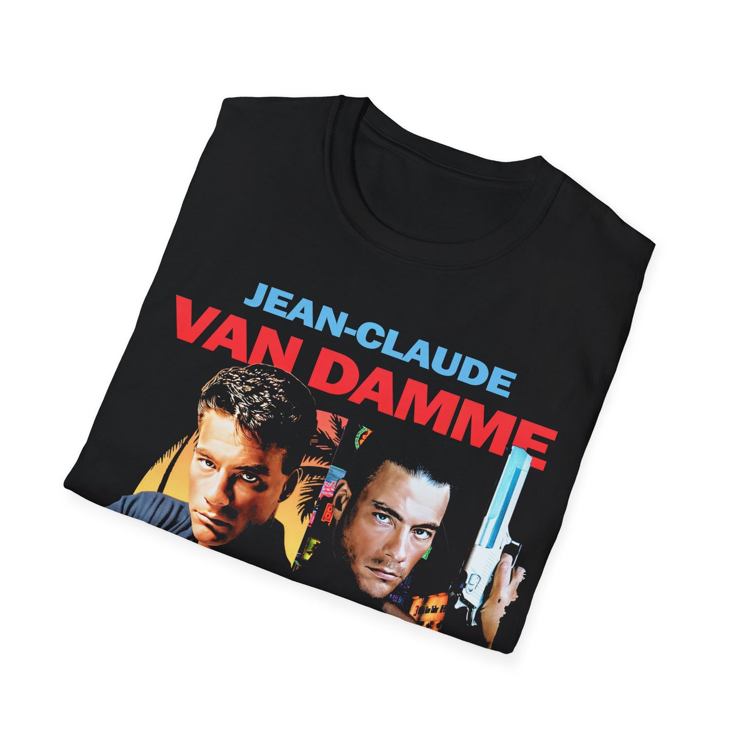 Retro Double Impact 90s Movie Graphic T-Shirt