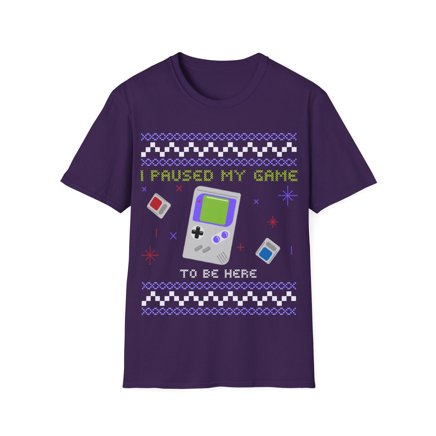 Retro Gamer Unisex T-Shirt - 'I Paused My Game to Be Here'