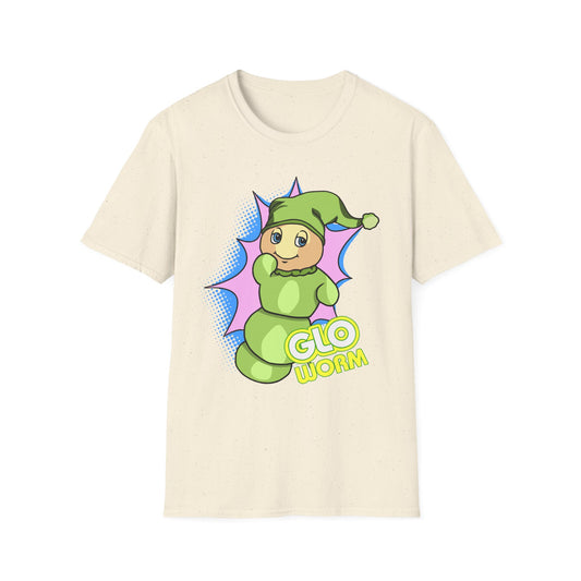 Cute Glo Worm Unisex Softstyle T-Shirt