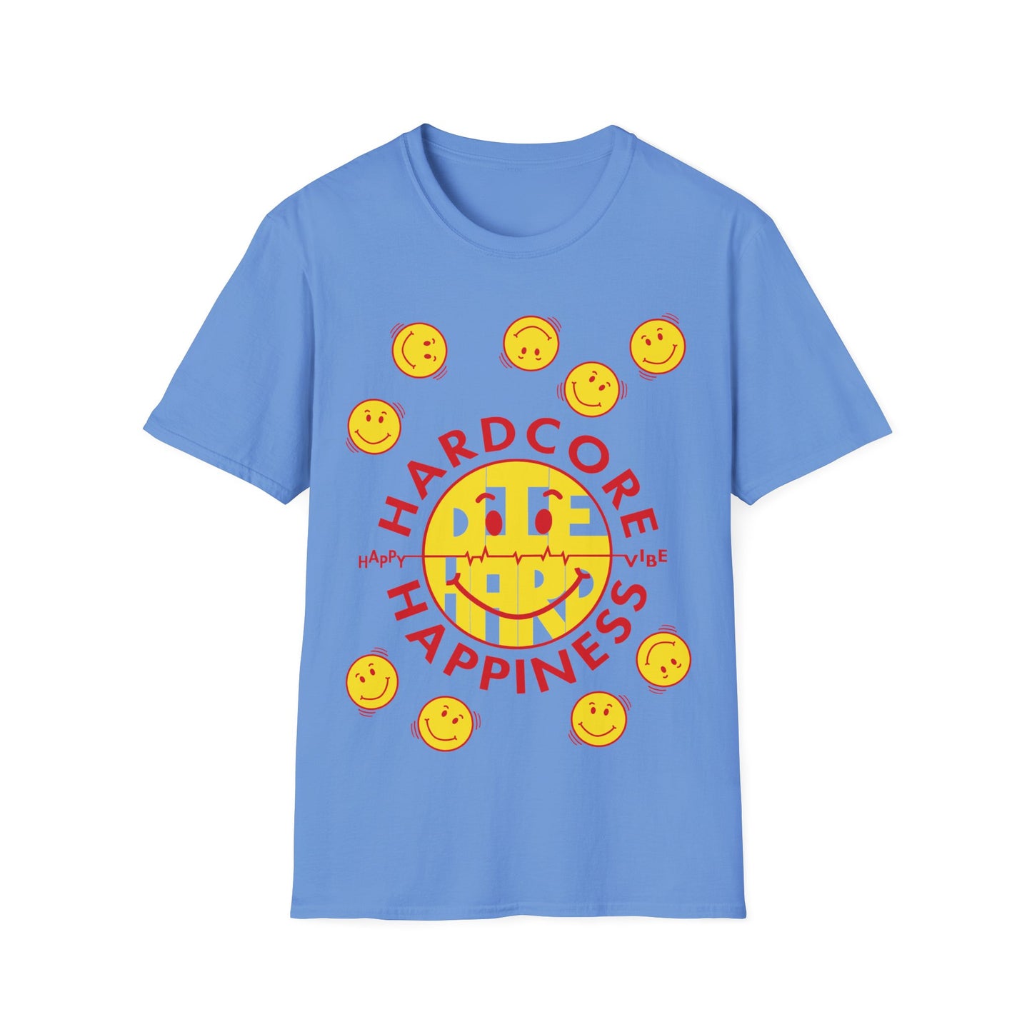 Retro 90s Raver Hardcore Happiness Unisex T-Shirt