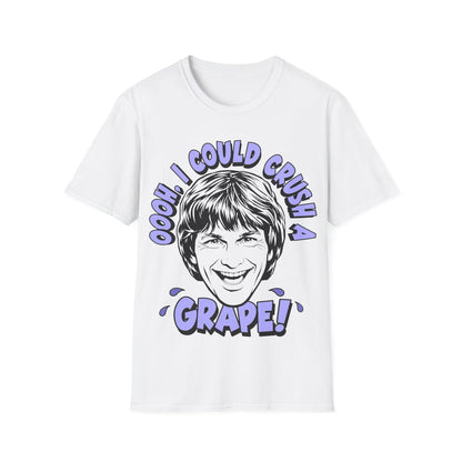Retro 80s Graphic T-Shirt — “Oooh I Could Crush A Grape!”