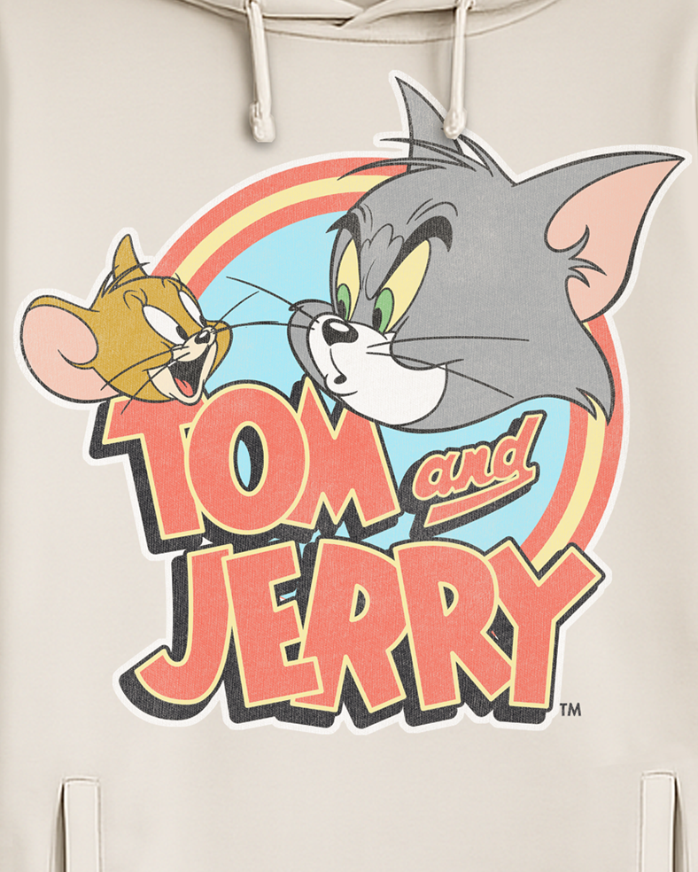 TOM AND JERRY CLASSIC LOGO HOODIE