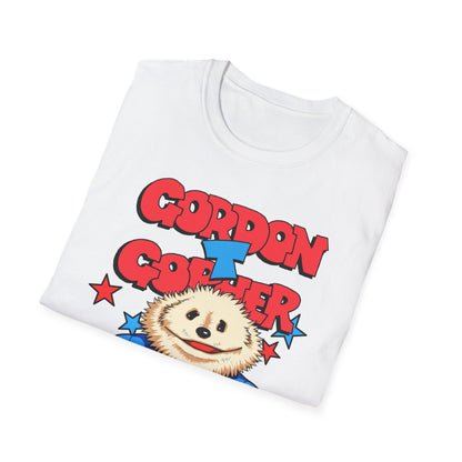 Gordon The Gopher Unisex Softstyle T-Shirt 80s Retro Tee, Unisex Graphic T-Shirt, Vintage TV Show Shirt, Gordon The Gopher Tee