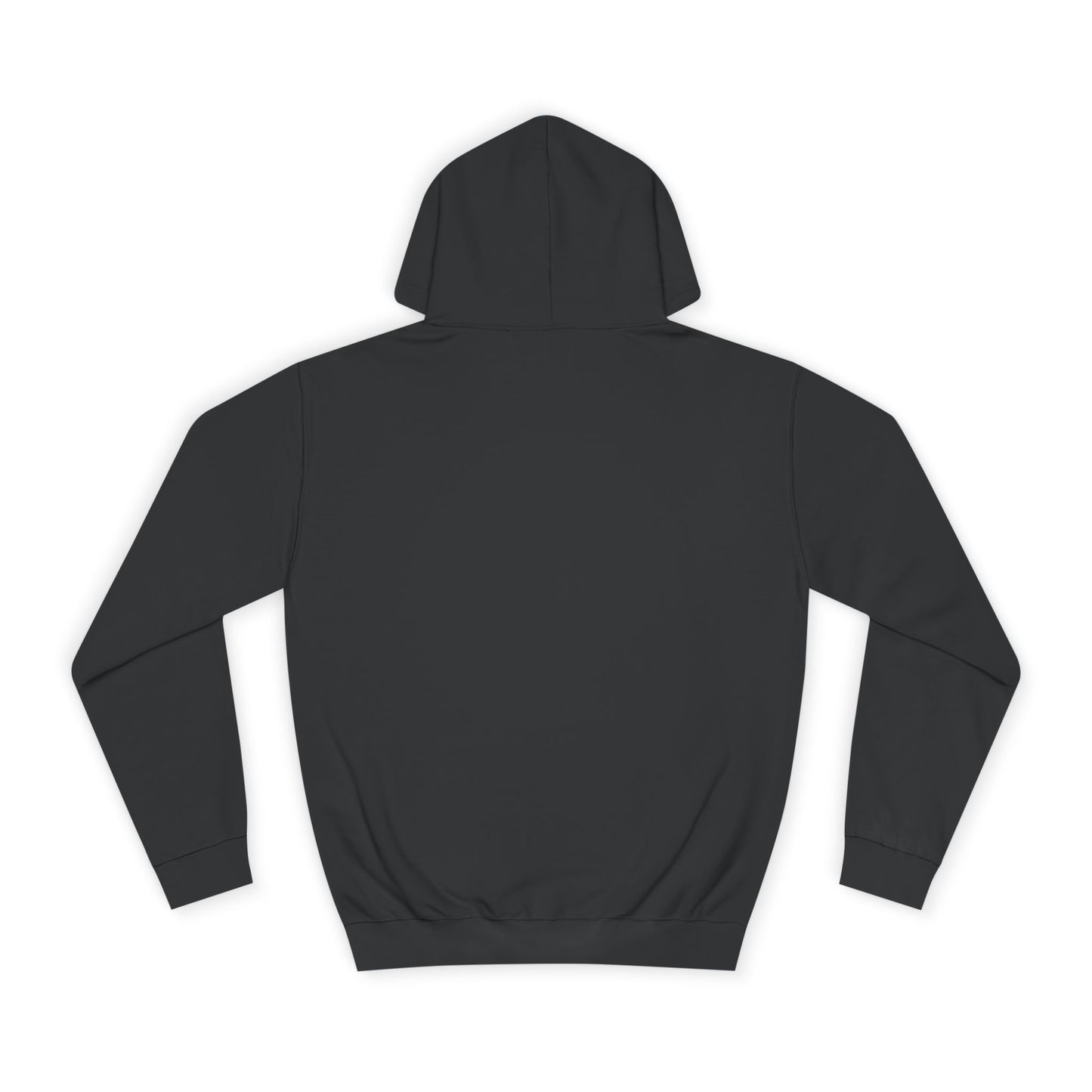 Black hoodie on a white background