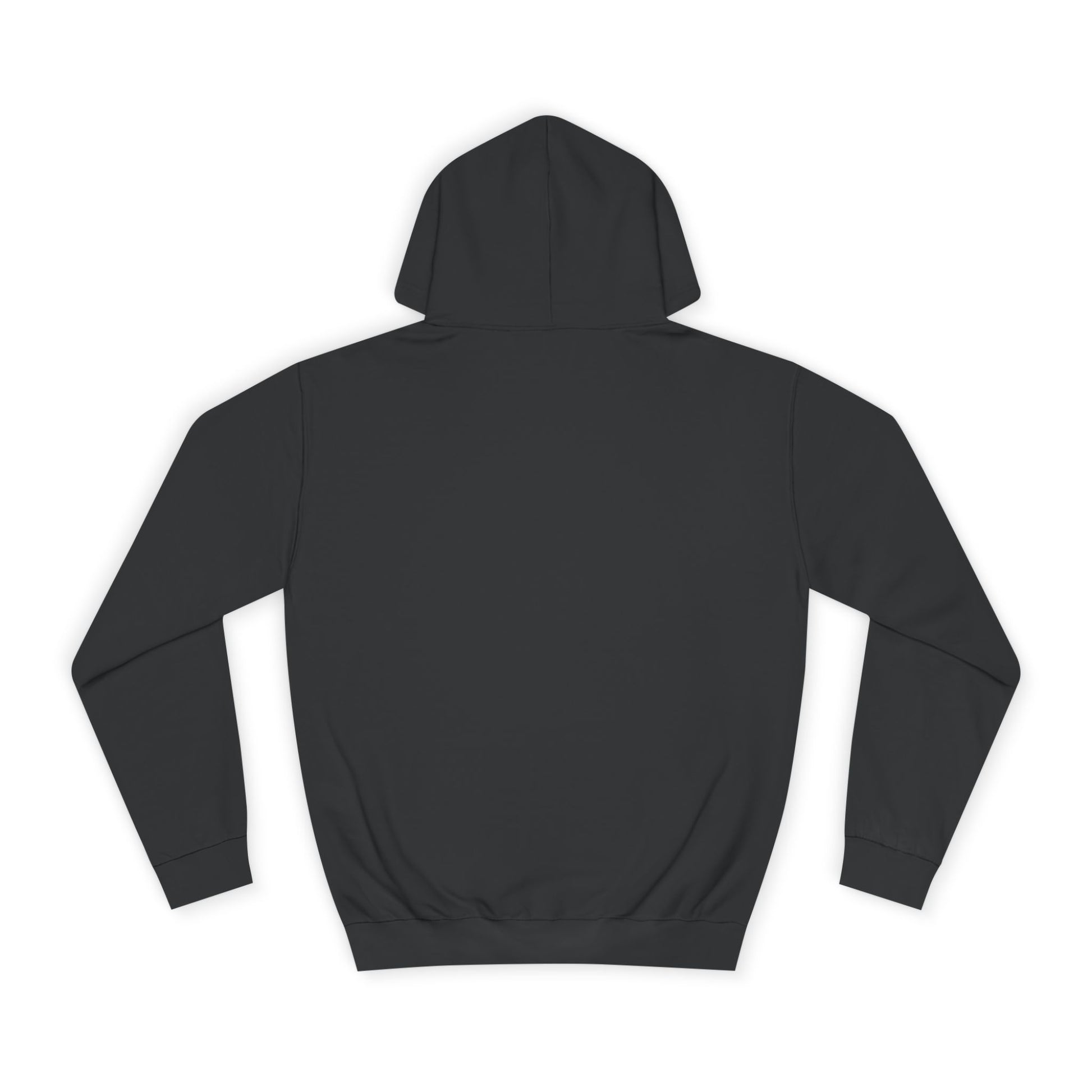Black hoodie on a white background