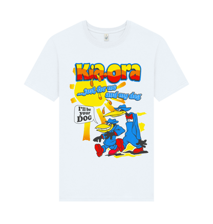 White Printed T-shirt Front