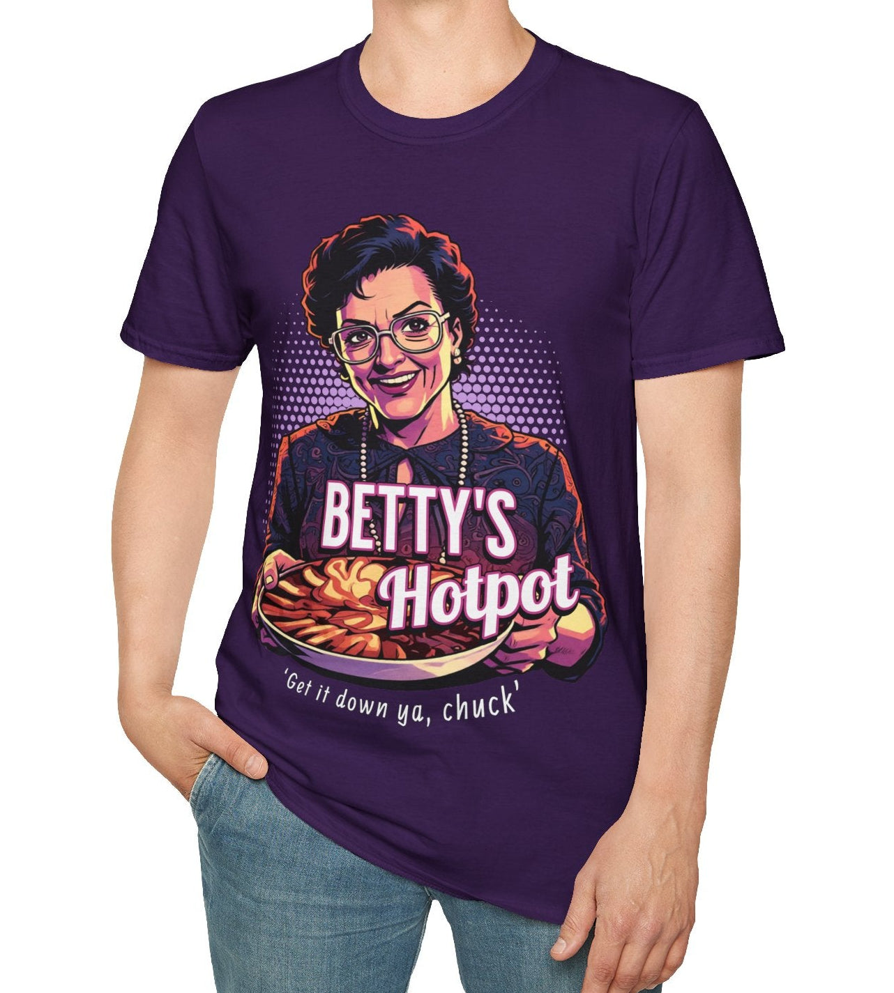 Retro TV Betty's Hotpot Unisex T-Shirt