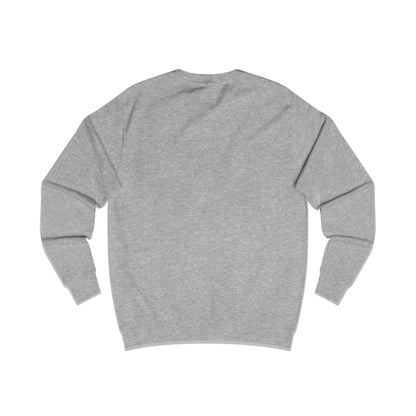 Gray sweatshirt on a white background