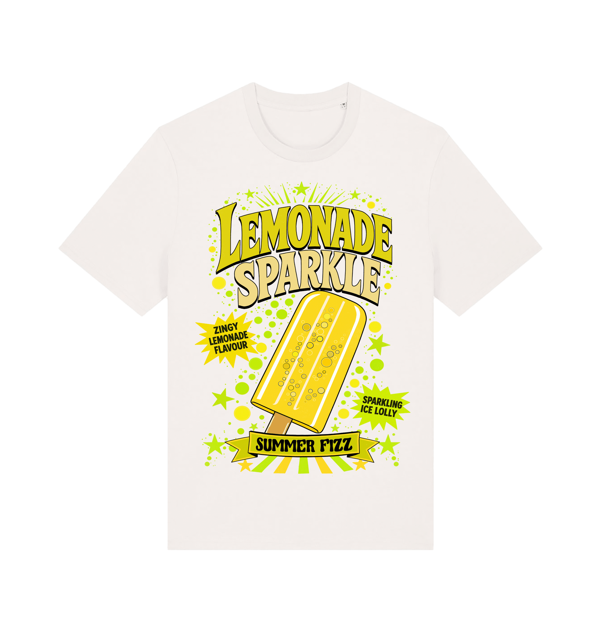 Off White Printed T-shirt Front