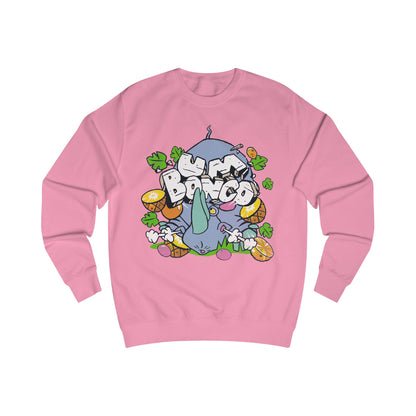 Official Um Bongo Hippo Pink sweatshirt with colourful graphic Rhino  design, Exclusive to Retro Tees